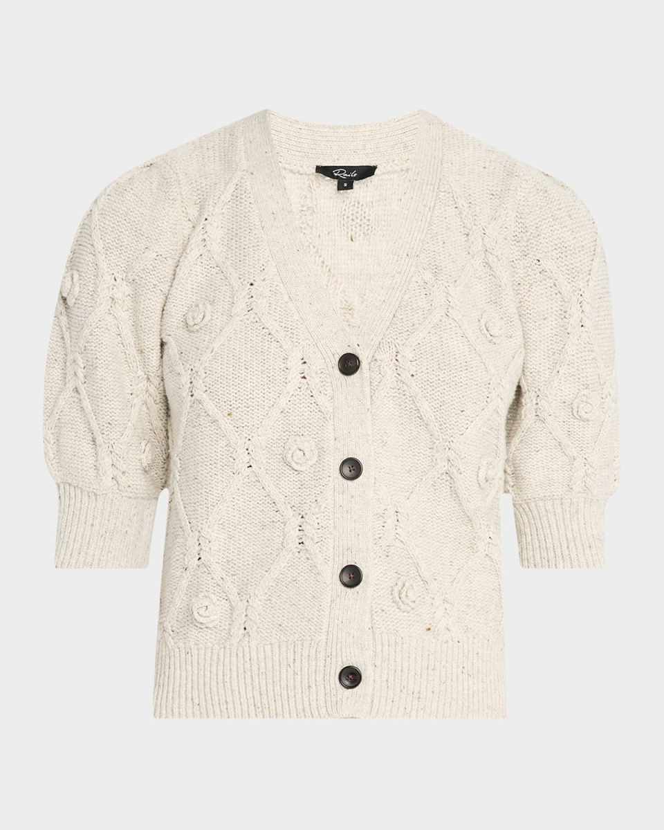 Isla Crochet Floral Cardigan